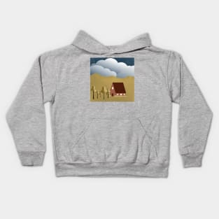 House at night Kids Hoodie